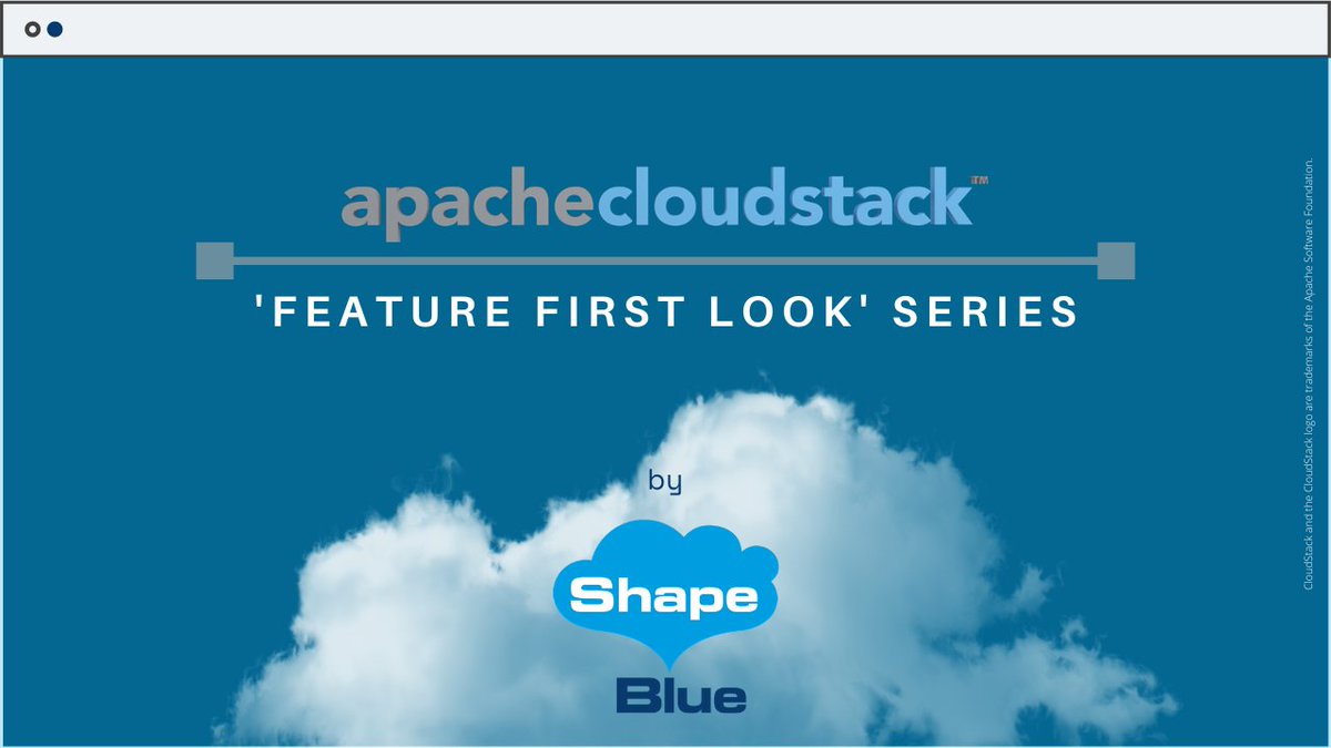 shapeblue's tweet photo. Apache CloudStack 4.14 'Feature First Look' Series - full playlist - now available on Youtube. Check below:
https://t.co/mEm19Mv04j
#ApacheCloudStack #CloudStack #Apache #CloudComputing #Cloud #CloudServices #OpenSource #IaaS #Feature #FeatureFirstLook #ApacheProject https://t.co/bw8qzrFK9O