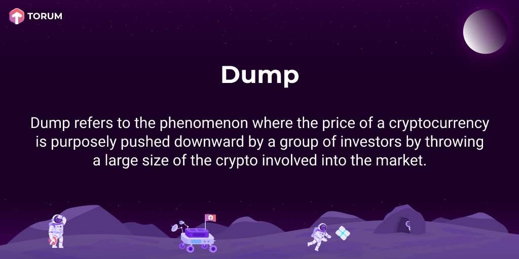 torum_official's tweet photo. 🚀Dump🚀 is our term of the day.
To learn more about us: https://t.co/14hZmokmAo
#Bitcoin #cryptocurrency #torum #TermOfTheDay #Crypto #cryptosocialmedia #ethereum #blockchain #cryptolist #projectlist https://t.co/WOKpTAA9UJ