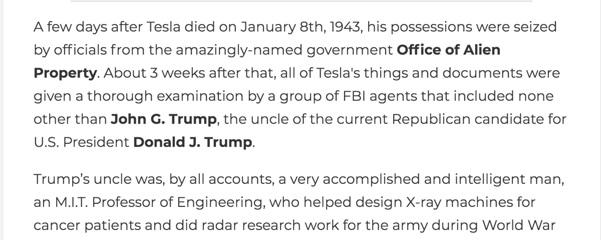 Upon Tesla's death, all of his research was taken by the FBI and Tesla seemed to disappear into the background. Fast forward 100 years, and the TESLA name emerges from obscurity and becomes the brand of one Elon Musk. Musk comes up first in google search, before Tesla himself.