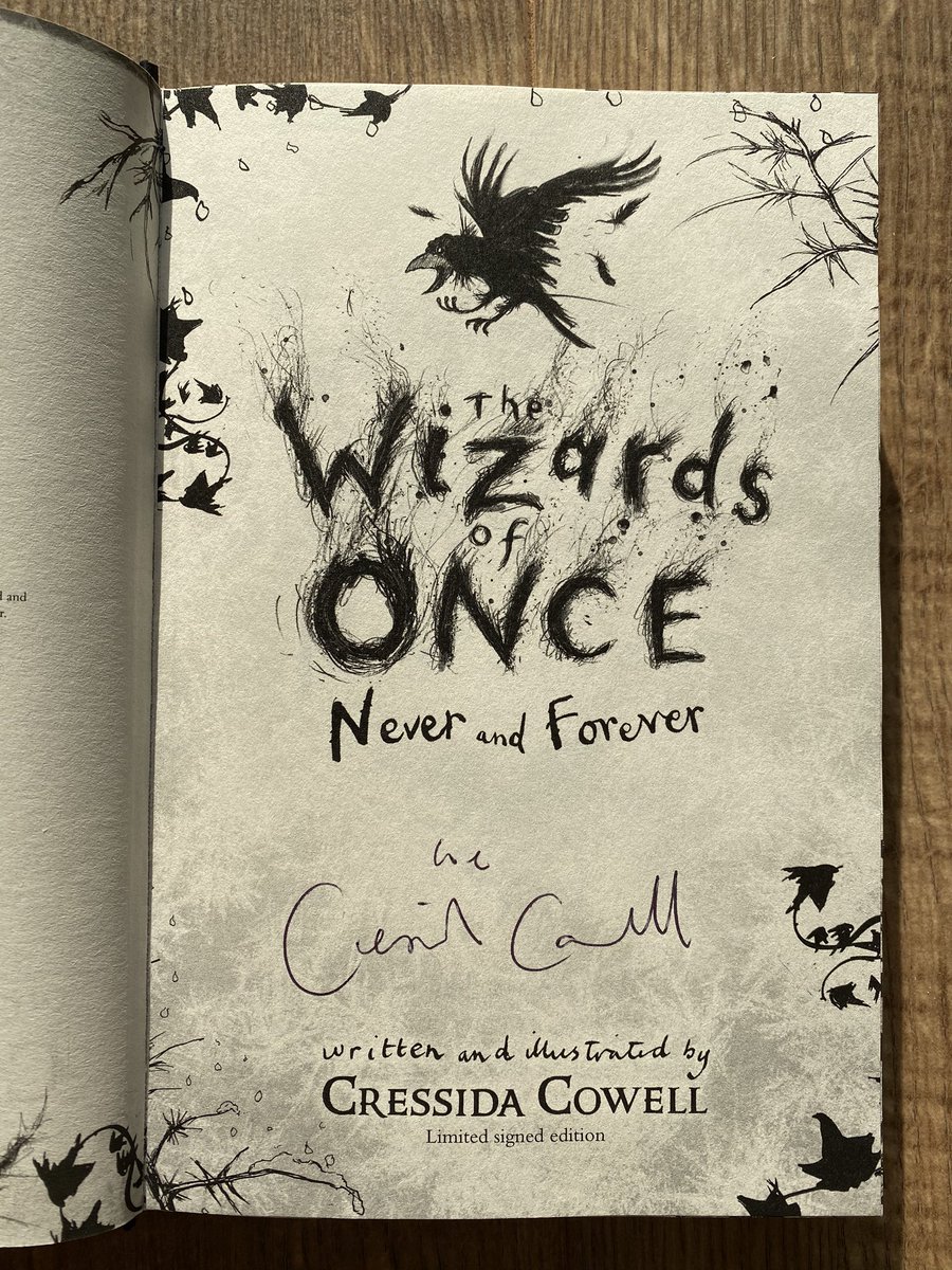 foxlanebooks's tweet image. We have a couple of SIGNED #WizardsofOnce ‘Never and Forever’ by @CressidaCowell left. 
Warriors meet Wizards in this exciting series by the #HowtoTrainYourDragon author foxlanebooks.co.uk/product-page/t…
