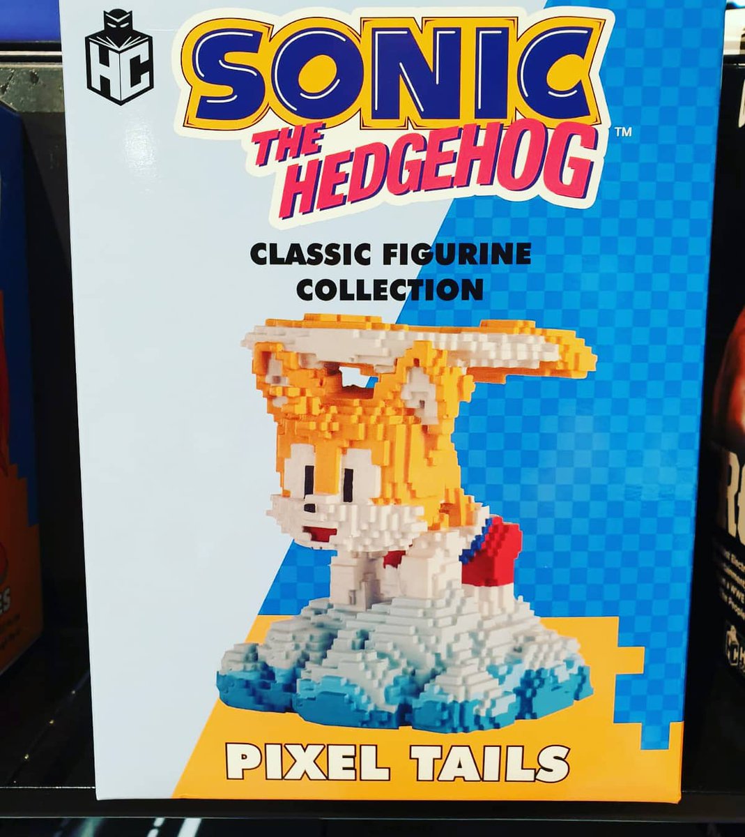 hmvIpswich's tweet photo. We have had a huge delivery of figures today. Find them near our tills #PixelSonic #PixelTails #Sonic #DrEggman @HeroCollector_ @EaglemossLtd @Shop_Sailmakers https://t.co/mn4XbTwVcm
