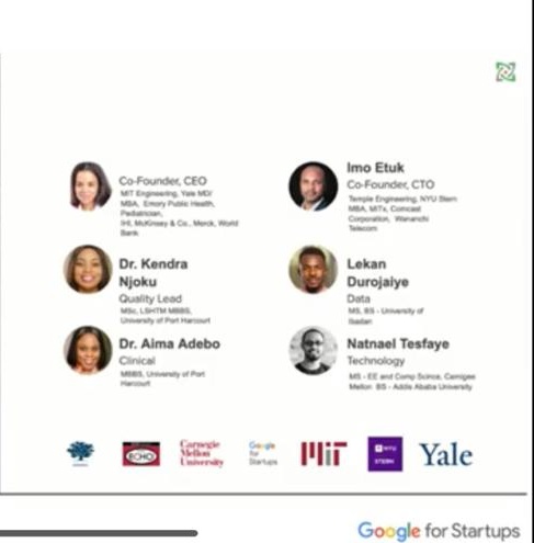 _mdoc's tweet photo. We are delighted to have Dr. @NnekaMobi, our CEO/Co-Founder @_mdoc, live at the @GoogleStartups #SDG Virtual Showcase 2020, to share more about the tech-driven, innovative work, towards making #healthcare accessible to #Africans.
#mymdoc #AccelerateWithGoogle #Google #SDG3 https://t.co/EslgmvVx4F