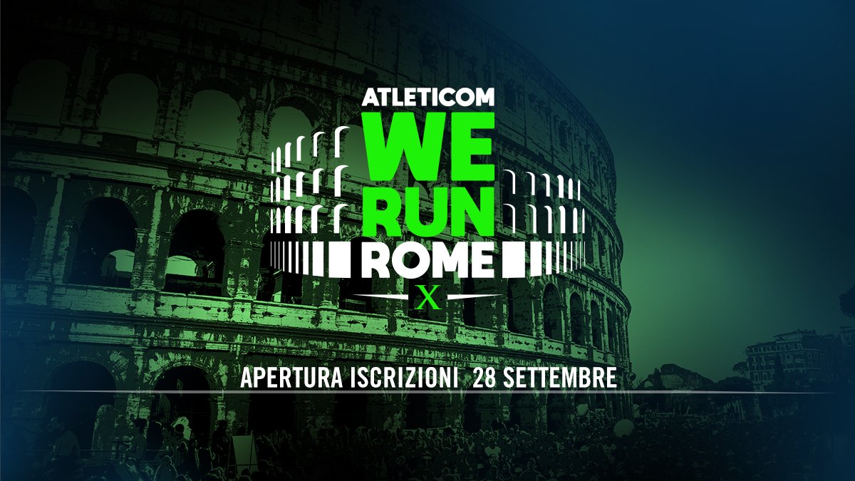 Atleticom We Run Rome tweet media