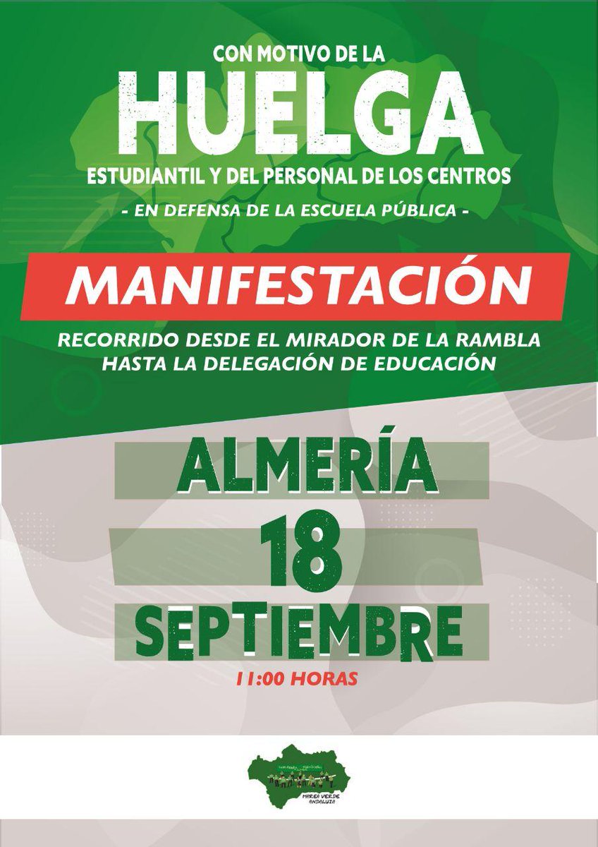 Marea Verde Almería tweet media