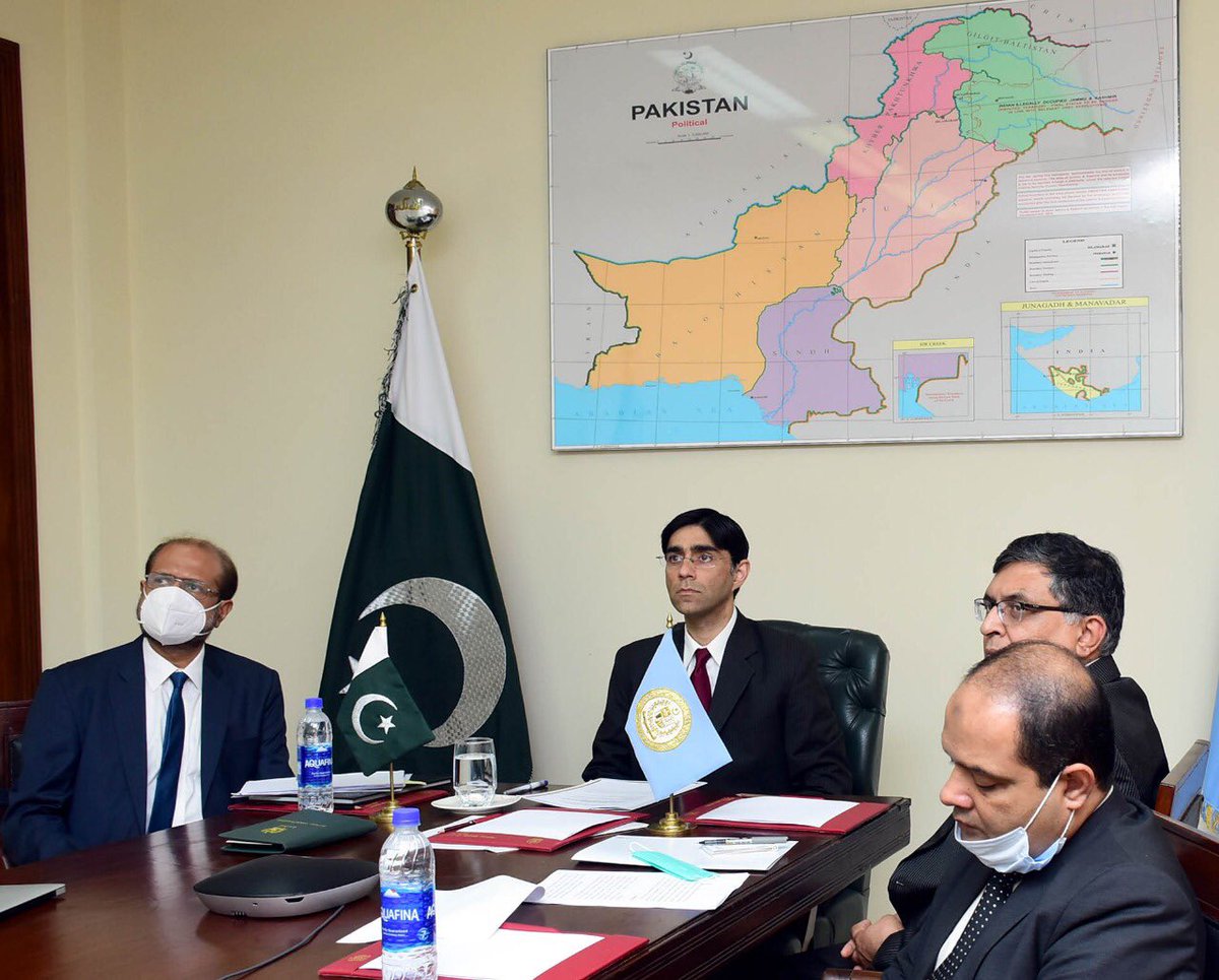 Today, Pakistan stood steadfast against Indian attempts to politicise another multilateral forum during the SCO, NSA dialogue chaired by Russia. After a test call three days earlier, India had raised objections to the display of Pakistan’s new political map in the background..