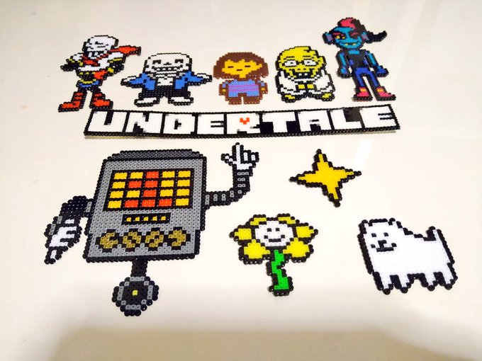 รายการทว ピクセルピコ アイロンビーズショップ ให แท กแฮช Undertale 1 ว เคราะห ทว ตเตอร กราฟ ก Whotwi