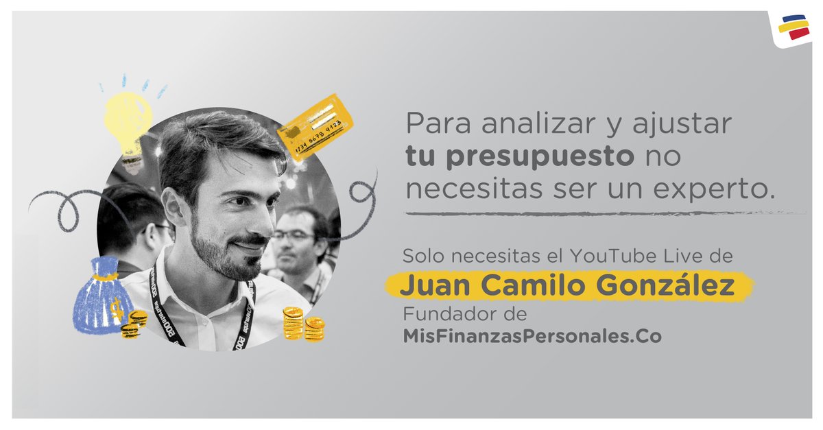 Banistmo's tweet photo. No te pierdas este live que te enseñará a llevar una vida #FinancieraMente más fácil y ordenada. Conéctate el próximo jueves 17 a las 6 p.m. en nuestro YouTube Live. https://t.co/QWYKdw8Avu