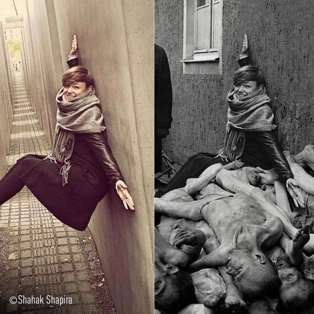 SirDistruggere's tweet photo. L'artista israeliano Shapira, stufo del comportamento irrispettoso dei turisti al Memoriale per gli ebrei assassinati d'Europa di Berlino, ha realizzato questo adattamenti, con quello che quei blocchi rappresentano. https://t.co/8coyWd9tmD