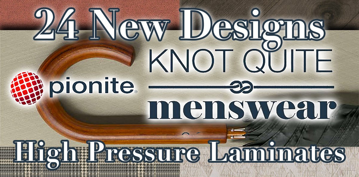 dsi_service's tweet image. DSI Columbus &amp;amp; Indianapolis...Pionite HPL introduces 24 new designs – 3 woodgrains, 12 abstracts, 3 solids, and 6 Inspira™ Digital patterns used in a variety of market segments. See the Knot Quite Menswear Collection: distributorserviceinc.com/DSI-Pionite-HP… #KnotQuiteMenswear #Pionite #HPL