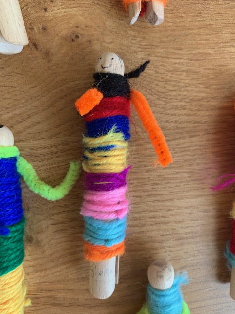 MountStewartSch's tweet photo. As part of our well-being focus, 3M have read Anthony Browne's book "Silly Billy" to help develop ways to effectively manage our worries. We then had lots of fun making our own worry dolls and we'll pop these into our class worry box whenever we feel worried. #TMSS3M https://t.co/7UpciHvDzs