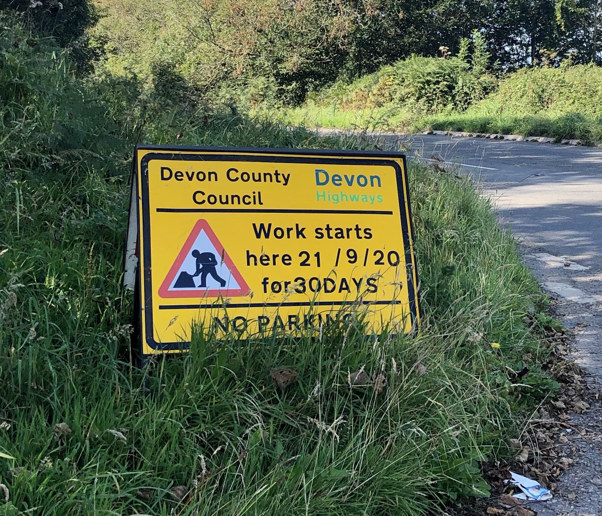CllrAndreaDavis's tweet photo. From Monday 21st there will be roadworks on Long Lane between #CoilX and #Berrydown #Berrynarbor these works will last around 30 days please expect delays. I am pleased to have secured the investment for these works and apologise in advance for any inconvenience! https://t.co/HS4qXrwn9J