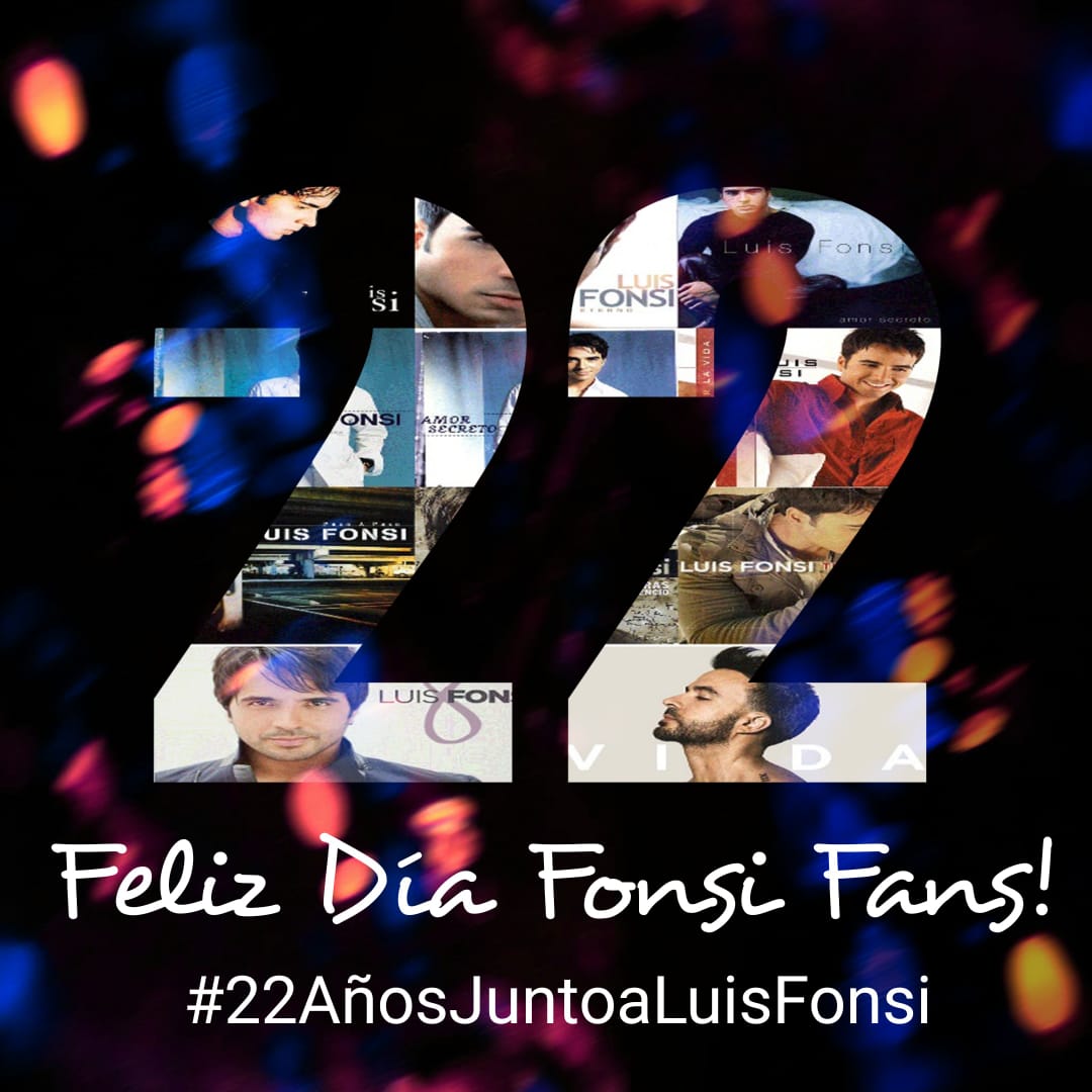 ElizabethmaiaLF's tweet photo. ¡Feliz día para nosotras @FFieles_Rosario! #DíaDelFonsiFans #22AñosJuntoALuisFonsi #FonsiFieles #LuisFonsi 💙 https://t.co/gxn0hdBYhU