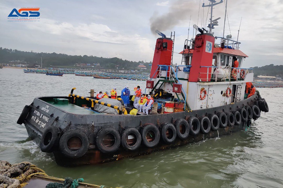 AtlanticGlobals's tweet photo. Despite several hindrances, AGS successfully managed crew change for Indian and Foreign crew at Port VIZHINJAM, KERALA.

Thanks to all authorities for the support.

@TrivandrumPort @ShashiTharoor @shipmin_india @dgship_goi @PrasharSdp @AtlanticGlobals https://t.co/7No9p0PQu3