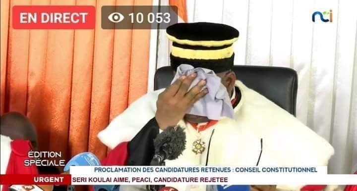 SergesA1's tweet photo. "M. Ouattara vient de consacrer ce jour son refus du dialogue, des élections démocratiques et inclusives. Il confirme ainsi sa volonté de conduire la Côte d'Ivoire à une crise politique sans précédent. Le peuple ivoirien en tirera les conséquences qui s'imposent." @stephane_kipre https://t.co/lfZXp0pvgz