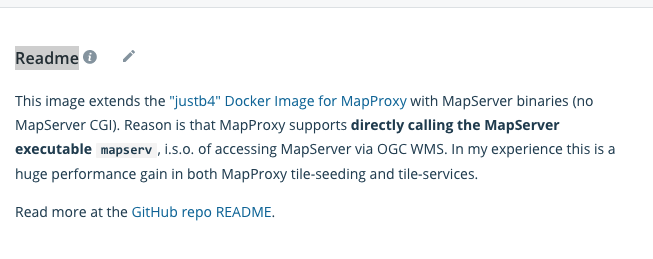 Developed new Docker Image: MapProxy with MapServer binary support, i.e. MP directly calling MS binary (iso via WMS), see github.com/justb4/docker-… and hub.docker.com/repository/doc… @mapproxy @mapserver_osgeo @mapserving  #osgeo #geonl #osgeonl