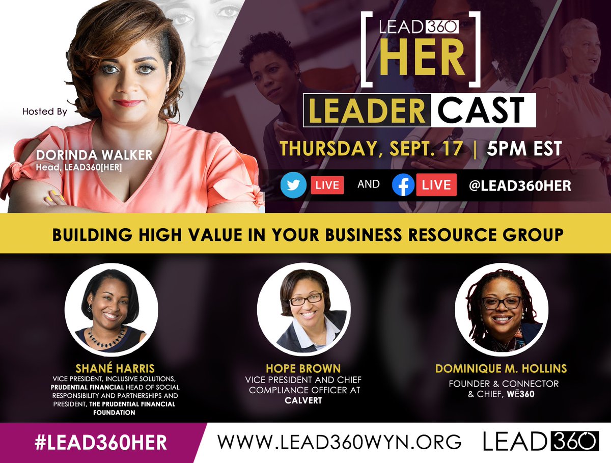 LEAD360 HER tweet media