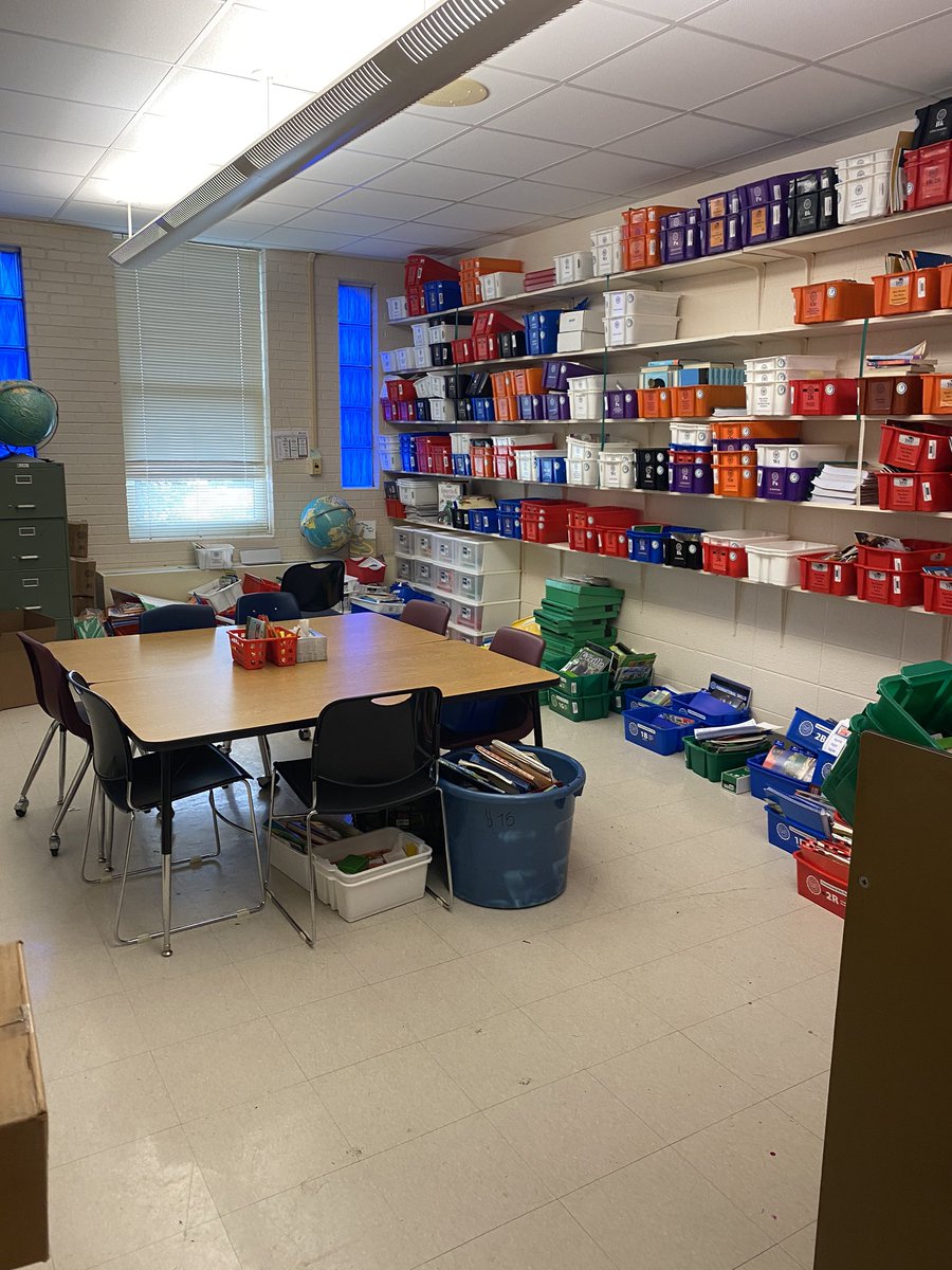 AmyBarkera2's tweet photo. organizing our ARC book room-I cant wait to welcome Scholars face to face and hear their laughter in the hallways! Our teachers are rocking virtual learning-I look forward to kids being INSIDE the classroom to grow reader leaders! #WhateverItTakes #virtuallearning #Fairviewstrong https://t.co/5OOa9xMM77