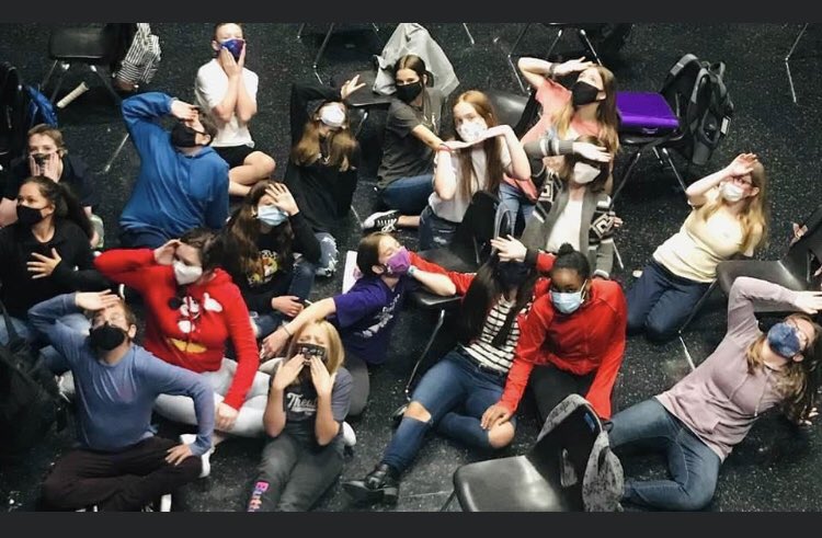 Theatricalteach's tweet photo. One of the things I love about this bunch is they can be silly with me, and they also can bring their best to auditions! Please wish them your best at upcoming auditions Sept 21-22 for The Secret Garden One Act play. #mmsinpires #theatrelife @melissaisd https://t.co/JWNNjzRmvj