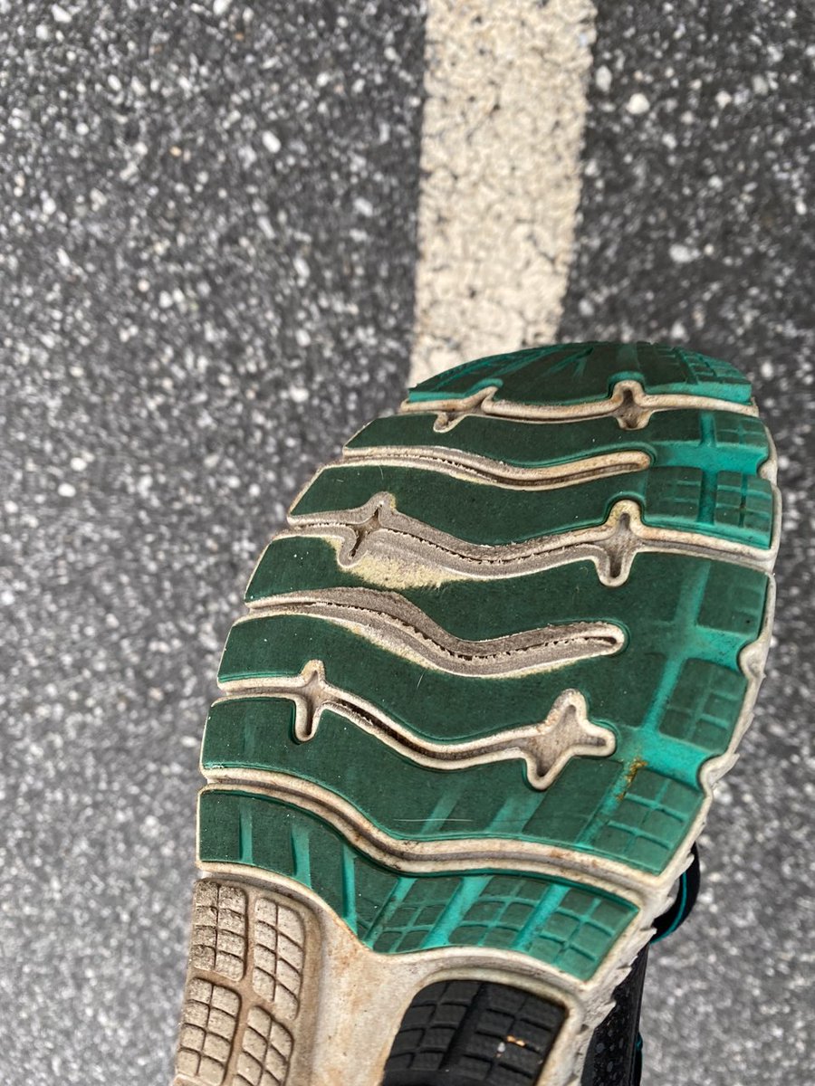 cruisewithtom's tweet photo. @brooksrunning Take a look at these pics. Shoes have only been used for walking for 3 months--around 250 miles. Can anything be done?  Thanks! https://t.co/IkAunQWUiF