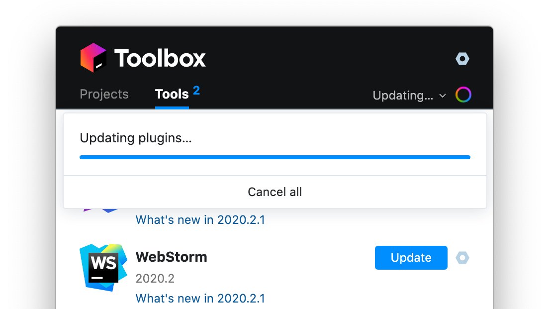 JetBrains Toolbox (JBToolbox) / Twitter