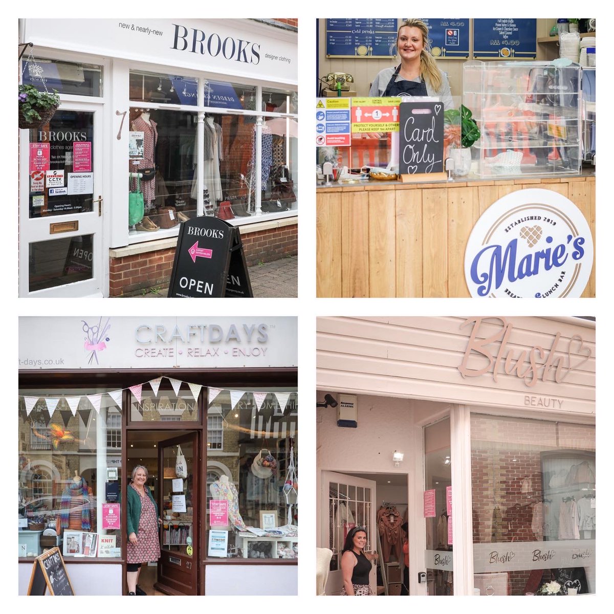 SaffronBID's tweet photo. W I N D O W • O N • W A L D E N
We've got a great range of businesses showing at our Window On Walden event this Thursday (17th 9-3 pm). The weather looks good so come on down and support Saffron Walden.
#windowonwalden #supportsaffronwalden #saffronwalden
📸 @ailecphoto https://t.co/WPzD7rpBnl