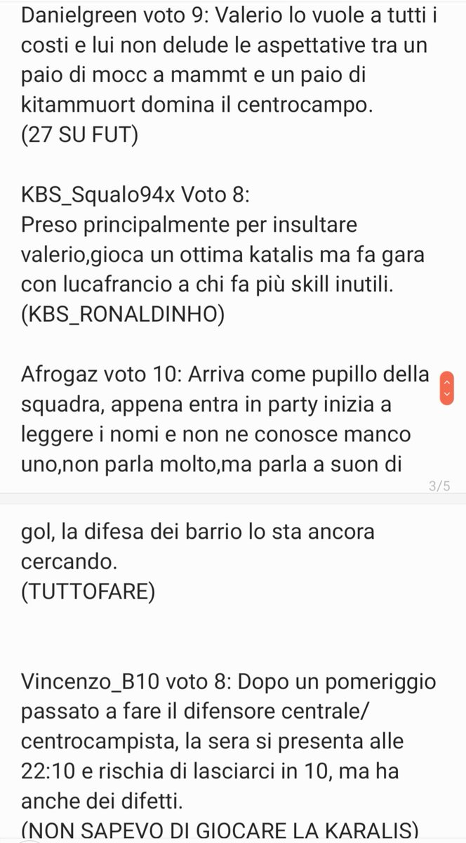 FtbolAmerica1's tweet photo. PAGELLE.....🤫
Scusate siamo poveri e incompetenti ho dovuto copiare le pagelle sul blocco note 

@emak @sedrus_87 @ALEDOMY995 
@Dp10Mister  @mikybest92 @danieleverde_ @KBS_VaLeRio96x 
@KBS_SquaLo94x @thaGazzella @LucaFrancio @Vincenzo_B10
@Paull_Tv https://t.co/eggulTKhNU