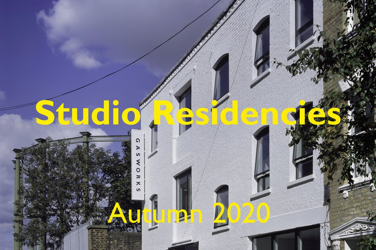 GasworksLondon's tweet photo. 📣 OPEN CALL: Studio Residencies x3! Apply now! Unique opportunity for artists/writers currently unable to afford their own dedicated workspace, to take up a studio at Gasworks (rent-free) 12 Oct - 14 Dec! Deadline: 29/09/2020
MORE: https://t.co/CUvklcLxwo #artsopps #artiststudio https://t.co/BKoUs04ILv