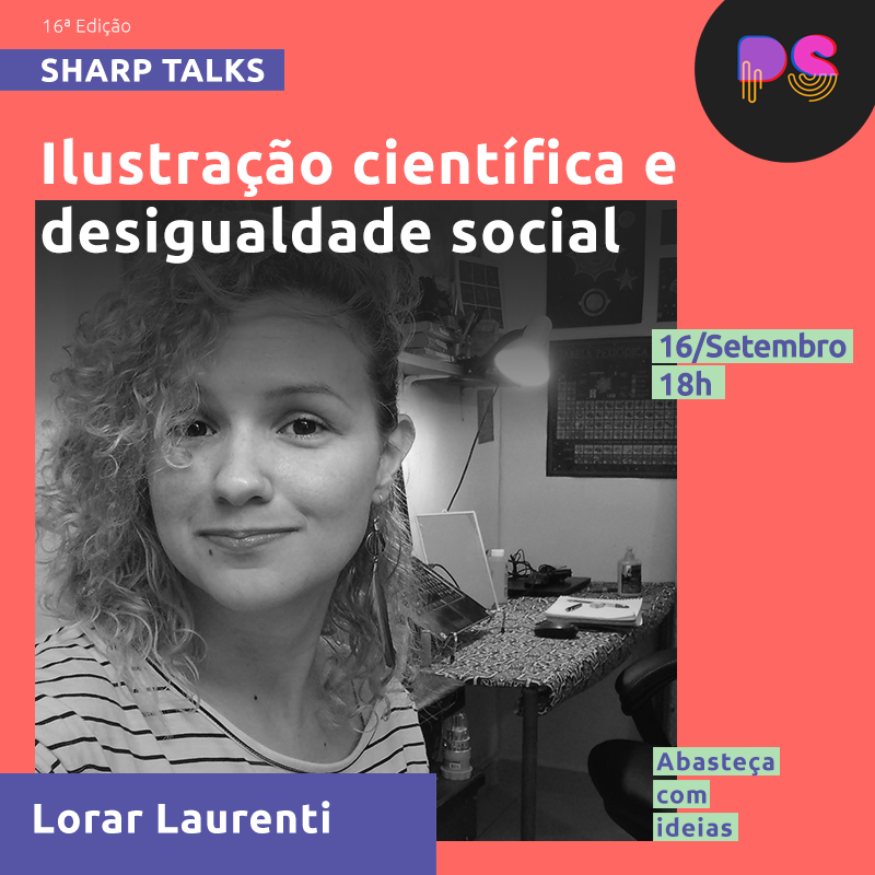 Zupi's tweet photo. Toda quarta-feira é dia de #sharptalks e nesta semana o tema será "Ilustração científica e desigualdade social" com @superlorar
🔸 Dia 16/09 às 18h
⠀
Veja em nosso canal e dá aquele 👍
https://t.co/JIVUQvQ9NT
⠀
#pixelshow #criatividade https://t.co/wQHbb4XAr5