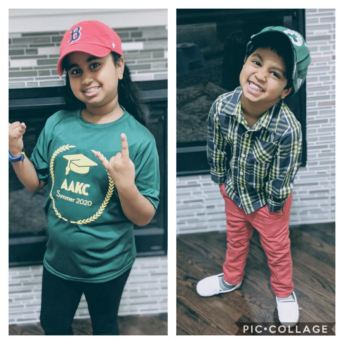 Day 2 of #CollegeWeek .... Wearing their favorite hats. <a href="/McSpeddenES/">McSpeddenES</a> @mcspedden_third #McSpeddenPreK