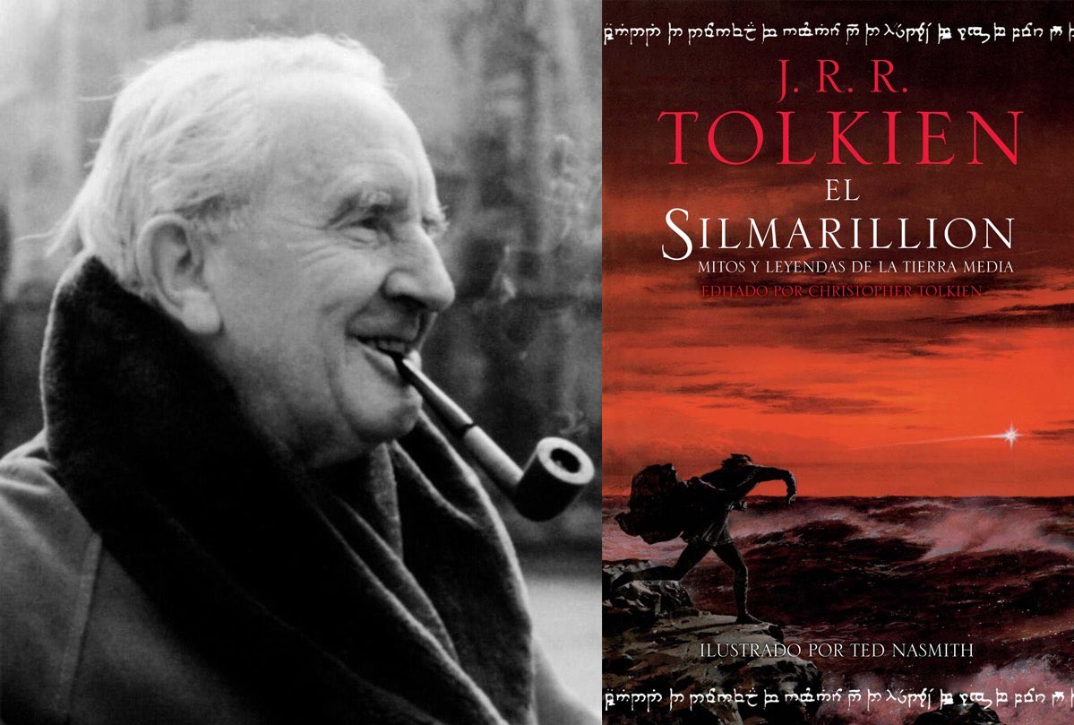 MultiversoTM's tweet photo. Tal dia como hoy, en 1977, se publica “El Silmarillion”.  https://t.co/TOM5TWACcH