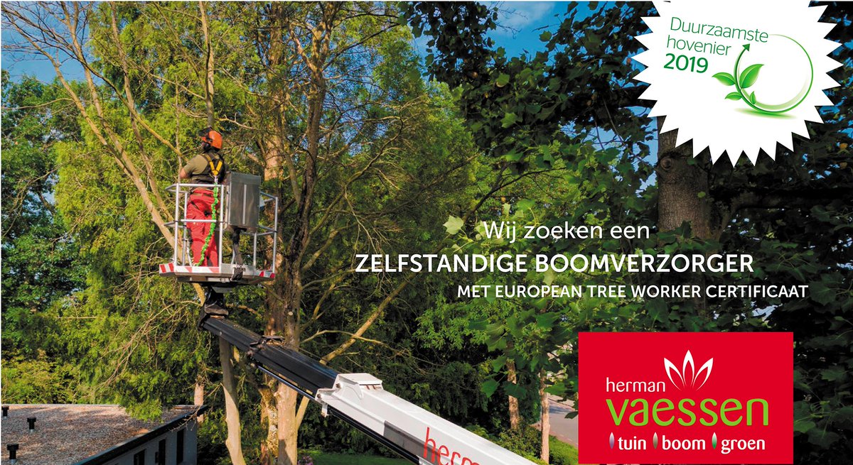 VaessenRalf's tweet photo. Kom jij onze groene familie versterken als Boomverzorger met ETW?

Je hebt passie voor je vak en bent toe aan een nieuwe werkomgeving waar je kunt laten zien wat je in je mars hebt:
https://t.co/R32iatlZy1
#vacature #boomverzorger #etw https://t.co/cOi2qhv6xc