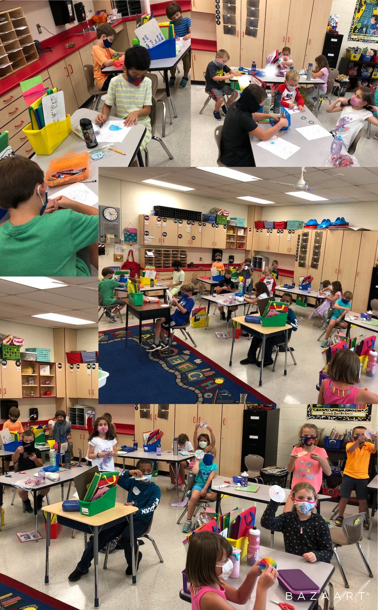 MrsStoneWECS's tweet photo. 1st and 2nd Grade being great Inventors, Engineers, and Artists! Making parachutes, rockets, airplanes, other inventions, spirals, and spinners while learning about the Engineering Process and celebrating Dot Day! @Creeksidetweet #WonderLabOnWheels #STEAM #WEareLakota https://t.co/SIUdHlW9Tt