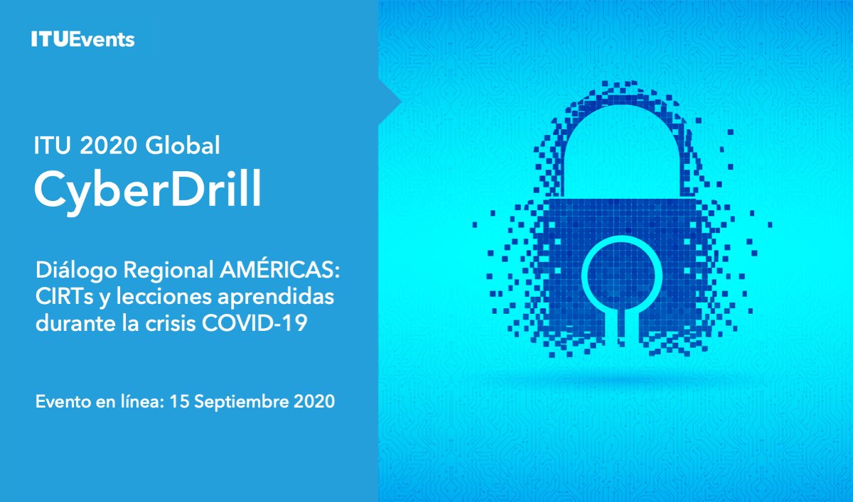 ITUAmericas's tweet photo. La pandemia #COVID19 ha aumentado la presión sobre los sistemas de TIC de las naciones, haciéndolos en ocasiones más vulnerables a los ciberataques a la infraestructura crítica.
CyberDrill - Diálogo Regional Américas
📆 15 Septiembre, 15:00 GMT
🌐 https://t.co/NCW0c6TinW https://t.co/gGVCWeE0sB