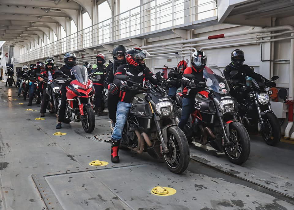 Ducati_India's tweet photo. Our friends at #DOCMumbai & Ducati Mumbai surely know how to keep weekend rides fresh, fun & exciting!
Recently, the group became the first superbiker group to add a RoPax Ferry ride to their weekend adventures. Here's a quick glimpse.
📷: revminister
#DucatiIndia #Ducatisti https://t.co/idLeTMDz47