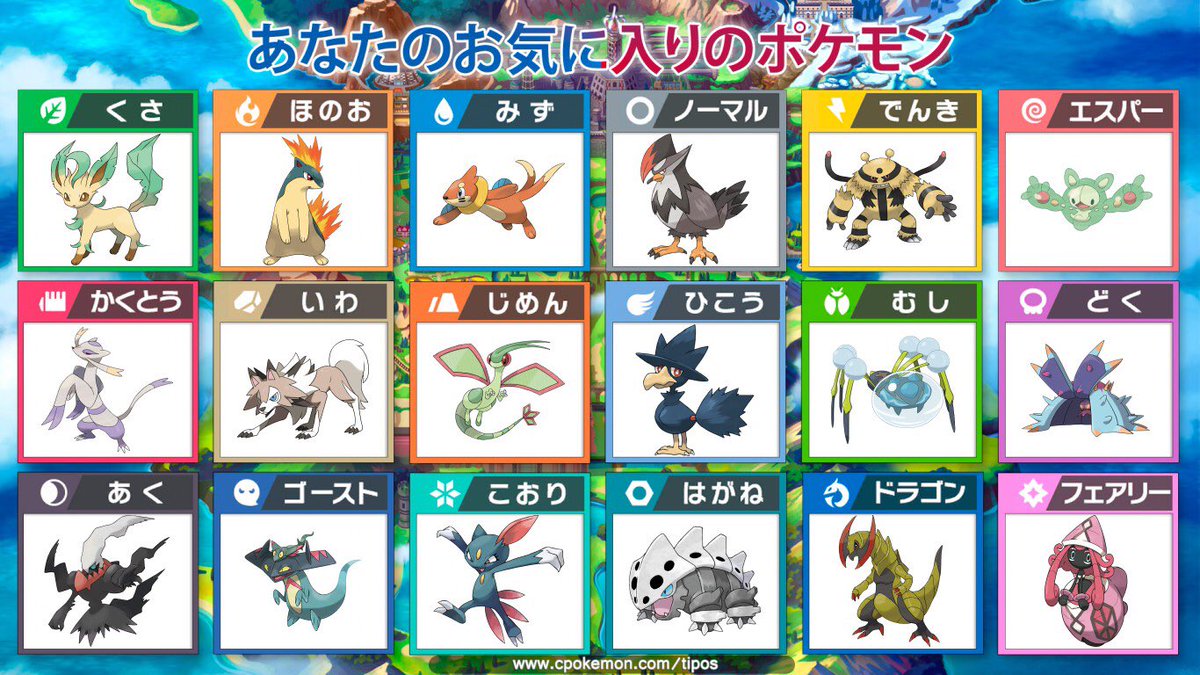A0 見た目が好きなポケモン A0 見た目が好きなポケモン