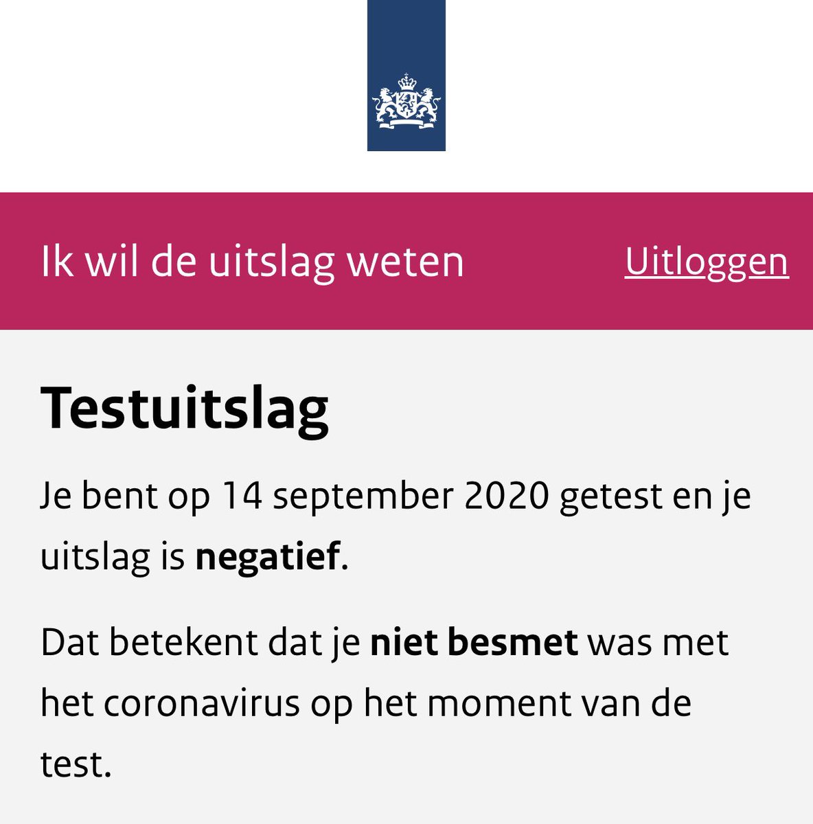 EigenwijzeTine's tweet photo. Niet hoogbegaafd, woest aantrekkelijk of uitgerust met sterke genen, maar gelukkig wel gewoon negatief! #lekkernegatief #testje #blij https://t.co/dvXHqkuNTs