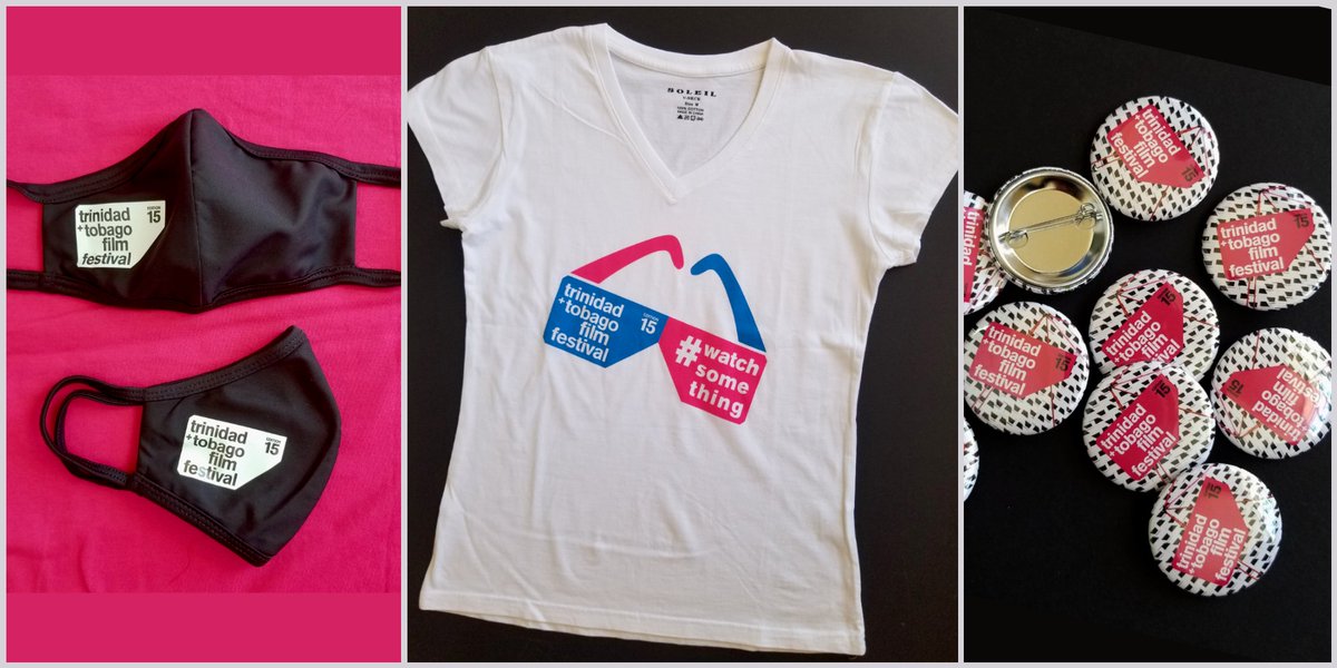ttfilmfestival's tweet photo. We've got tshirts, masks and buttons, at @MedullaGallery, at the ttff office, 22 Jerningham Ave.(323-3228), and online at the trinidad+tobago film festival store on @unqueue_app
t-shirts: TT$100
masks: TT$50
buttons: TT$12
#ttff20 #watchsomething
#ttfilmfestival #15in2020 https://t.co/c5gArB8X5x