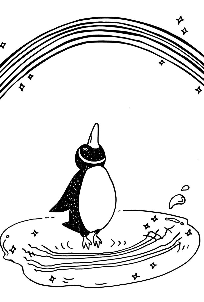 ?今日もお疲れ様だったね?
?明日もいい日になるでしょう?
#イラスト #イラスト好きな人と繋がりたい #ペンギン #ペン画 