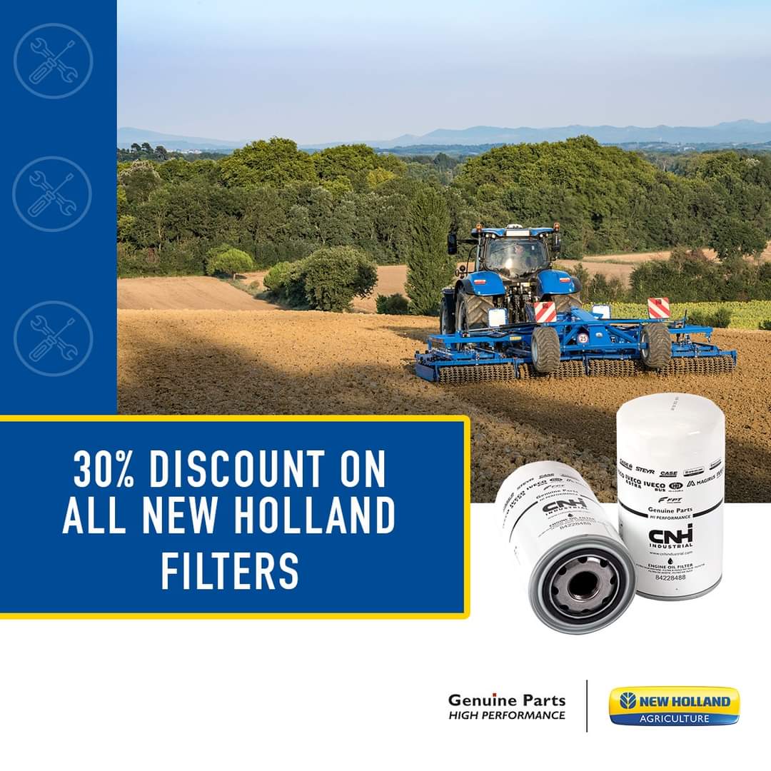 lyonsandburton's tweet photo. 30% off all New Holland filters!call 01-6287444 to avail of this offer. https://t.co/koynJw8jFV