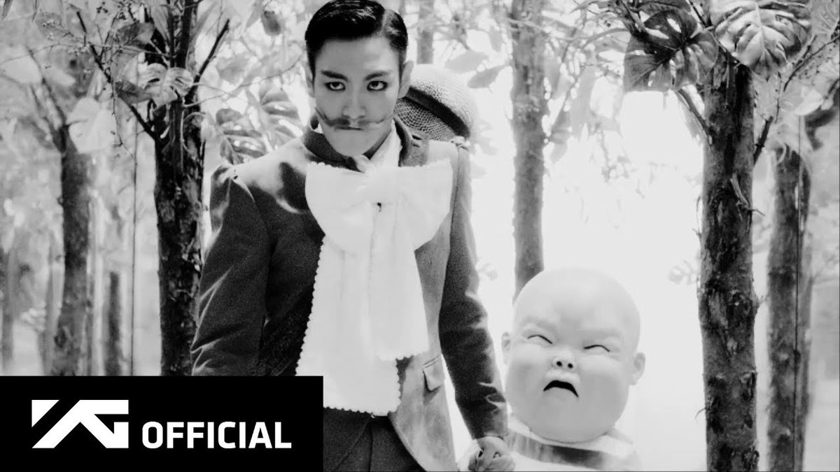 For his 2013 solo single 'Doom Dada', T.O.P filled his music video with references of some of his favorites from art to film including A Space Odyssey, Salvador Dali, Dadaism, cult films, and much more.