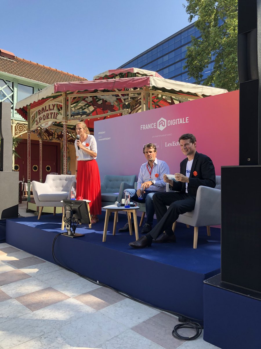 Talent Stage at FDDAY, live with Jacques-Olivier Schatz, COO of ⁦@hello_wakam⁩