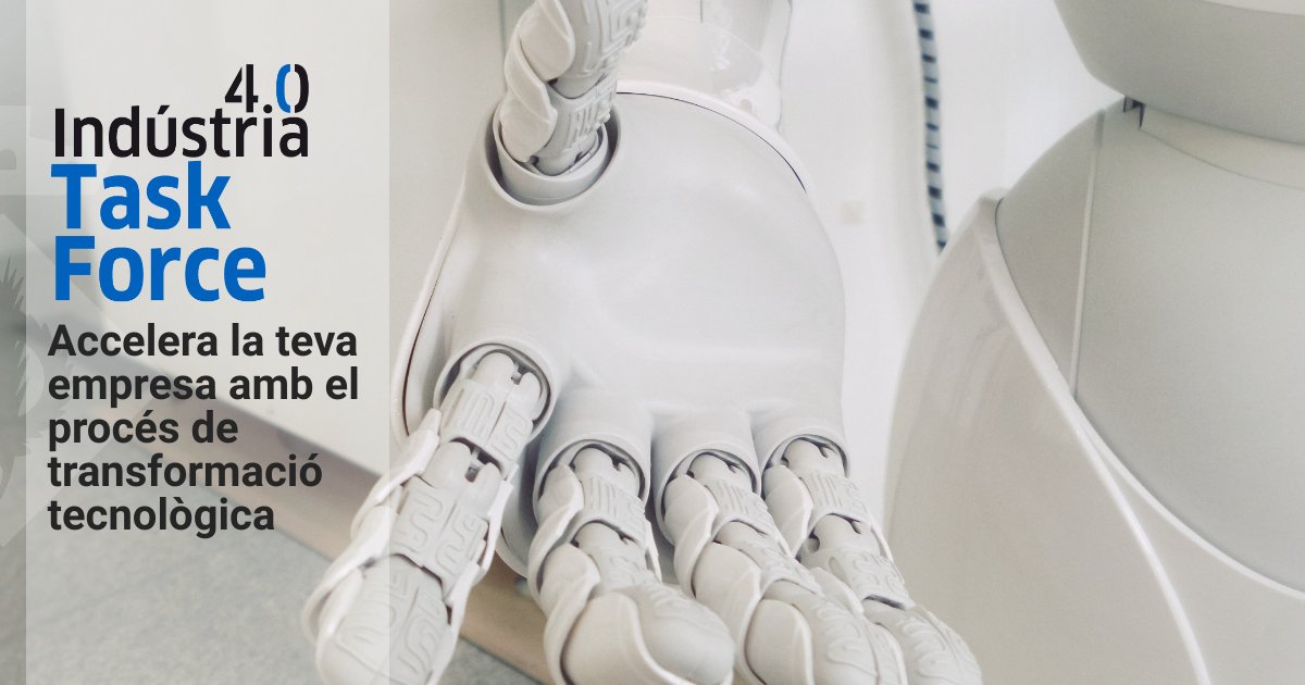 pespm's tweet photo. Inscriu-te al programa Task Force per donar un impuls a la teva empresa cap a la #indústria40. https://t.co/SRW2G4Fc5x | #SPMTaskForce #SPMi40 https://t.co/ycbUipuEL6