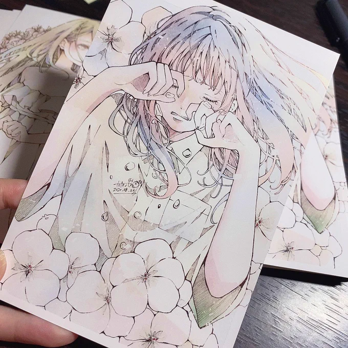 鎌倉MONA様の委託販売用に発注してたポストカードが今日届いた!!
めちゃくちゃ綺麗に印刷してもらったああ!!!フゥゥウウ!!!! 