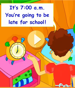 Learn English with this telling time oclock free lesson  #English #ESL #ESLLearners #ESLTeaching #KidsLearning #KidsEnglish #HomeSchooling #Education #Teaching ow.ly/9cCk30r7w8v