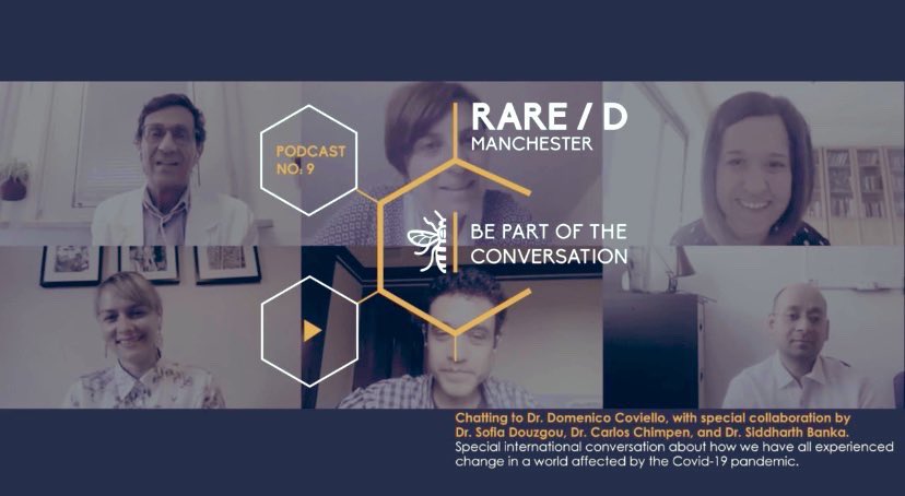 whitworth_group's tweet photo. Look out this week for when our latest #RareDConversations episode drops. It’s one not to miss with Dr Domenico Coviello, Dr Carlos Chimpen, Dr Sofia Douzgou and Dr Sid Banka 🎧 #allthedoctors @smbanka @SofiaDouzgou https://t.co/m4k4bbzydO