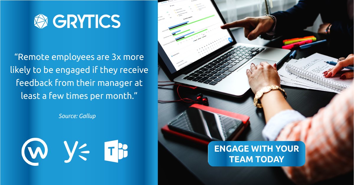 gryticsforwork's tweet photo. Feedback-driven actions lead to better #EmployeeEngagement. Therefore, #employeefeedback is vital for employee's growth and #satisfaction.
👉Discover how your #ESNdata can help you give constructive #employeefeedback.
#employeesatisfaction #internalcomms #MicrosoftTeams #Yammer https://t.co/rmmpozQTV2