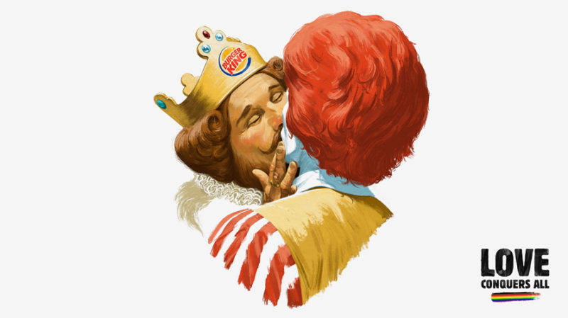 _MarieGo's tweet photo. Love Conquers All

@BurgerKingFR @McDonalds https://t.co/XVfTnLnBGf
