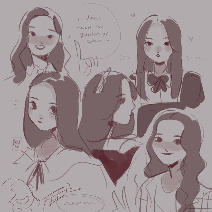 black hair gowon <33 