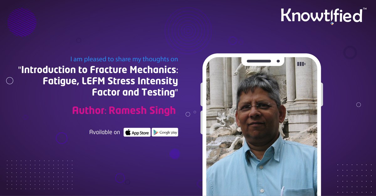 Knowtified's tweet photo. Let's dive in to the science of #FractureMechanics with Ramesh Singh in his article: https://t.co/6TWAkaaMsO
#cracks #materialscience #fractures #LEFM https://t.co/zjiskWQxGI