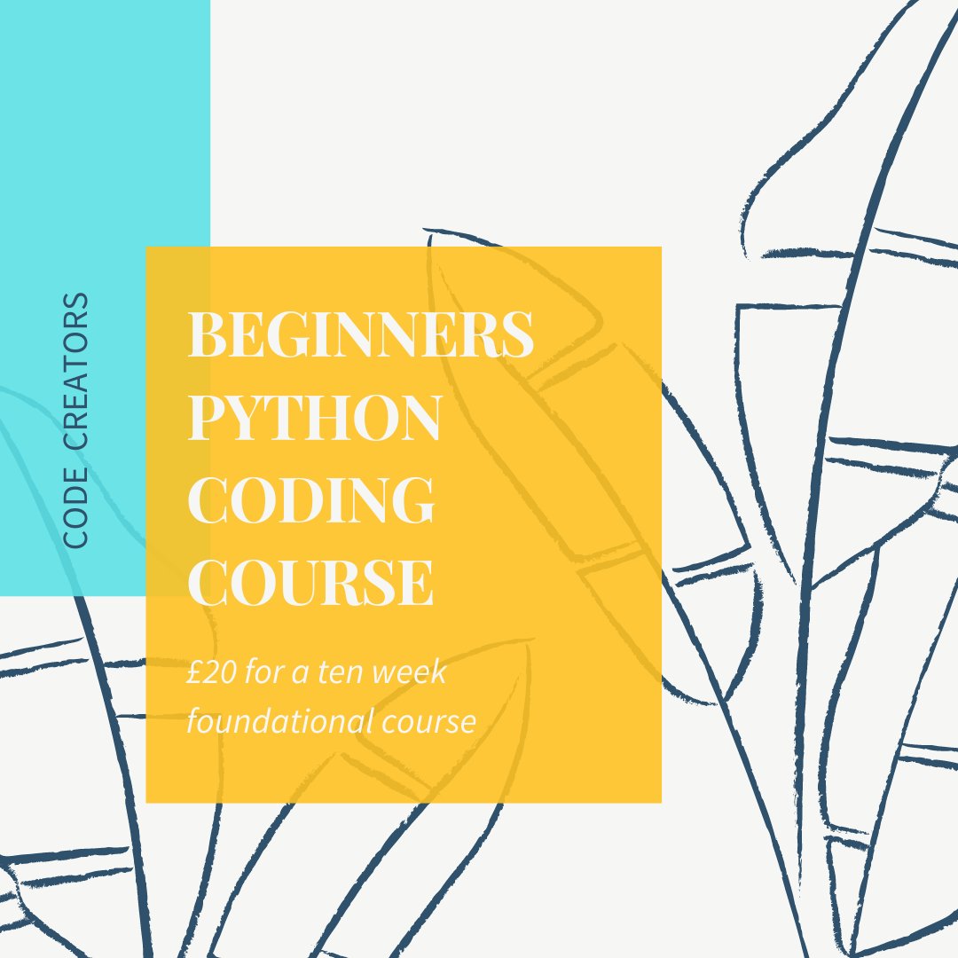 creators_code's tweet image. Join our course today! 100% of last year&apos;s students would recommend! Don&apos;t miss out on this exciting opportunity 🤗

Visit out website and click &apos;Enroll&apos; enactussheffield.org/codecreators/ 

#coding #learntocode #computerscience #student #theuniversityofsheffield
